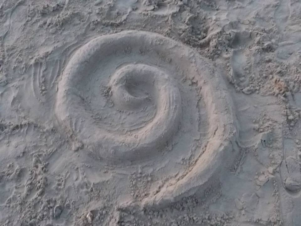 Beach spiral